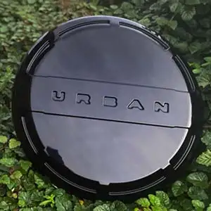 Wheelcover made for Urban. Bespoke moulded wheel cover.